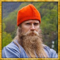 Wikinger Wollkappe Bork - Orange