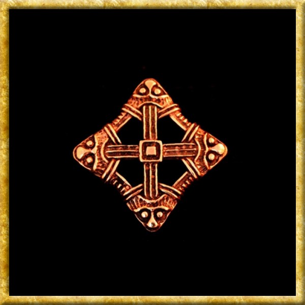Fibel Viking Cross - Bronze