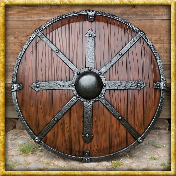 LARP Wikinger Rundschild Krom