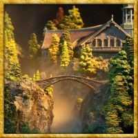 Herr der Ringe - Diorama Rivendell Limitierte Auflage
