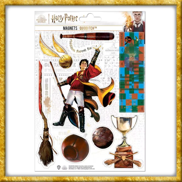 Harry Potter - Schaummagnete Quidditch