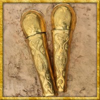 Beinschienen der römischen Prätorianer aus 1mm Messing