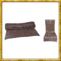 Kettenrock aus unvernieteten Kettenringen aus Federstahl