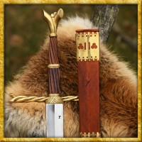 Schwert Writhen Hilt mit gewundenem Griff 15. Jahrhundert
