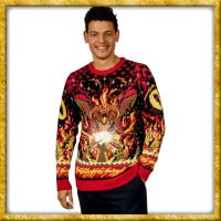 Herr der Ringe - Weihnachts-Pullover Balrog - M