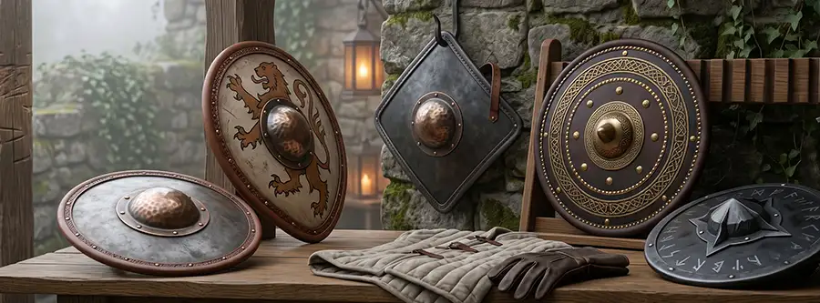 LARP Buckler & mehr | Drachenhort
