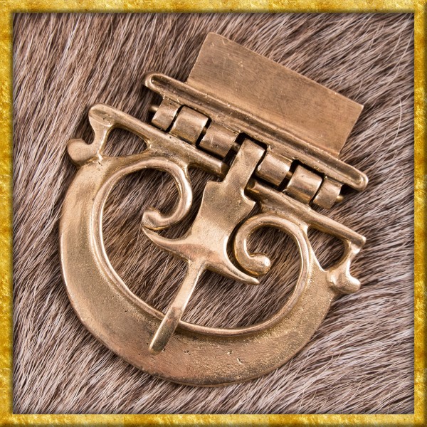 Römische Gürtelschnalle für Cingulum aus Messing