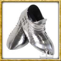 Panzerschuhe Sabatons 14. Jahrhundert aus 1,5mm Stahl
