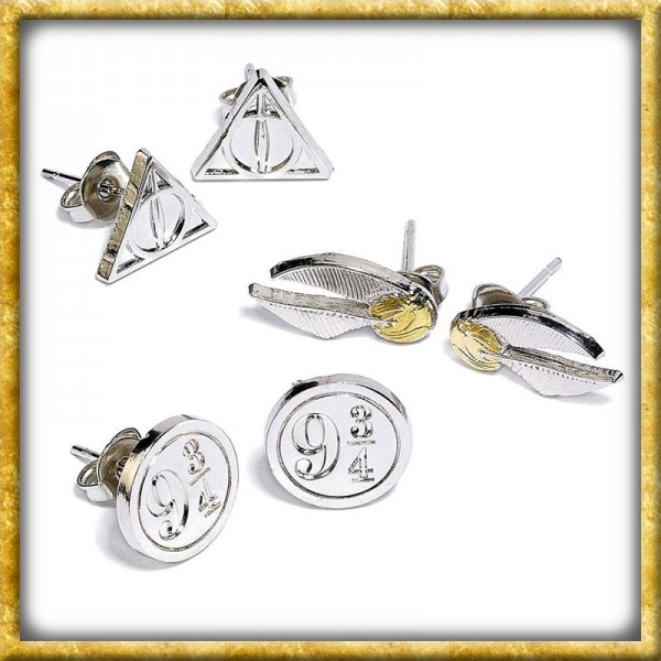 Harry Potter - Ohrringe 3er-Pack