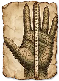 Drachenhort | Grösse von Handschuhen