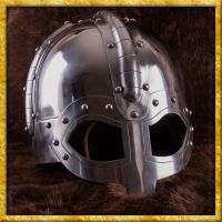Wikinger Brillenhelm Vendelzeit aus 1,2mm Stahl