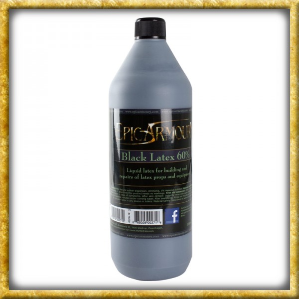 LARP schwarzer Latex - 1000ml