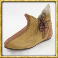 Mittelalter Halbstiefel Merle für Kinder - Hellbraun
