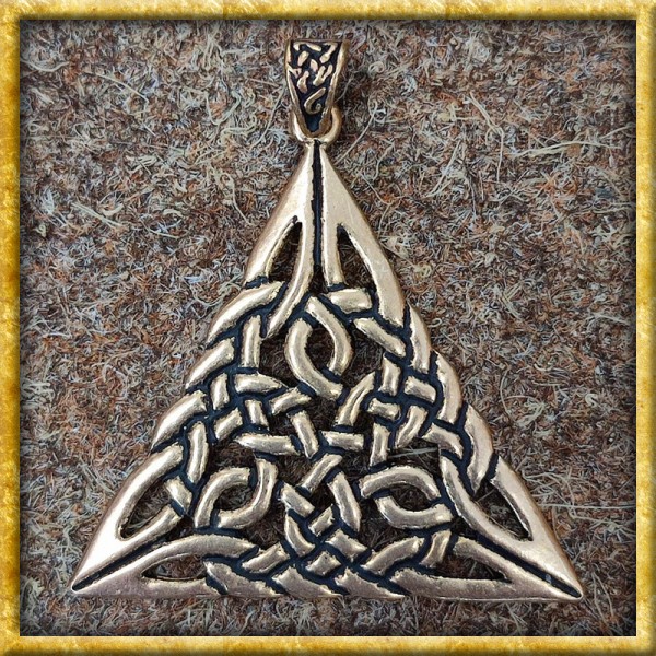 Keltischer Anhänger Triantan  - Bronze oder Silber