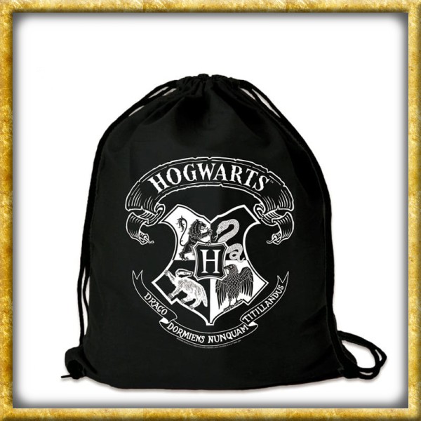 Harry Potter - Stoffbeutel Hogwarts Weiss