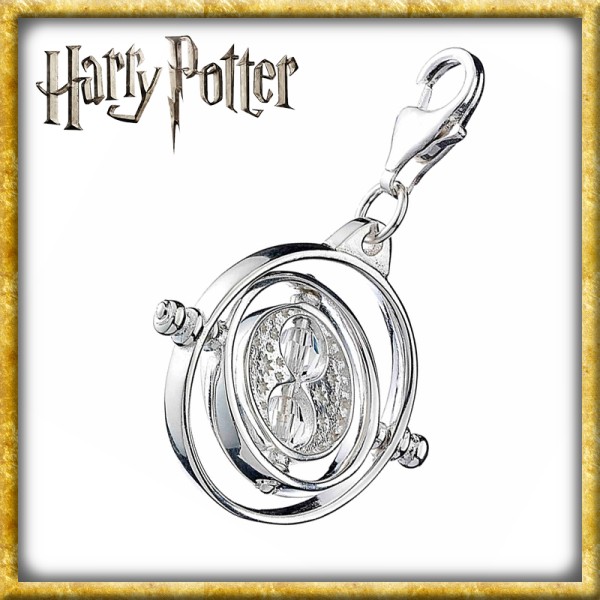 Harry Potter - Charm Anhänger Zeitumkehrer Kristalle