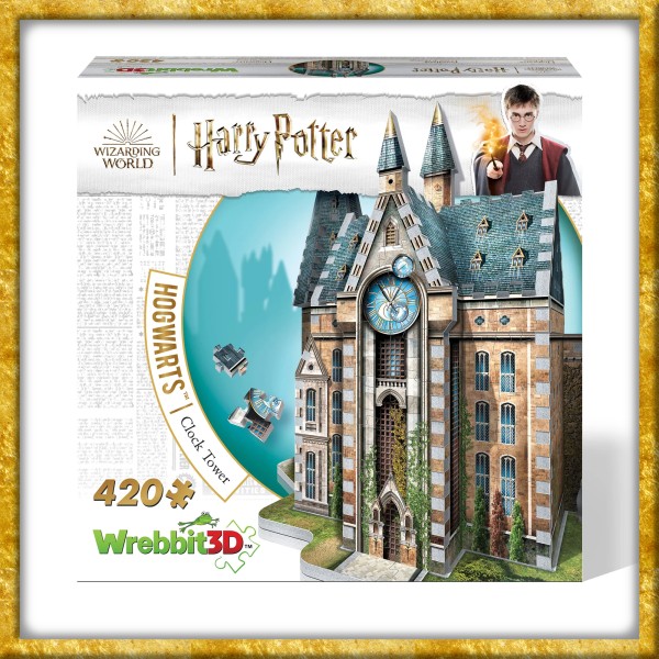 Harry Potter - 3D Puzzle Hogwarts Uhrturm