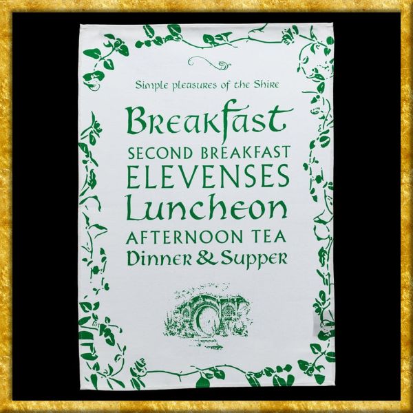 Herr der Ringe - Geschirrtuch Einfache Freuden des Auenlandes