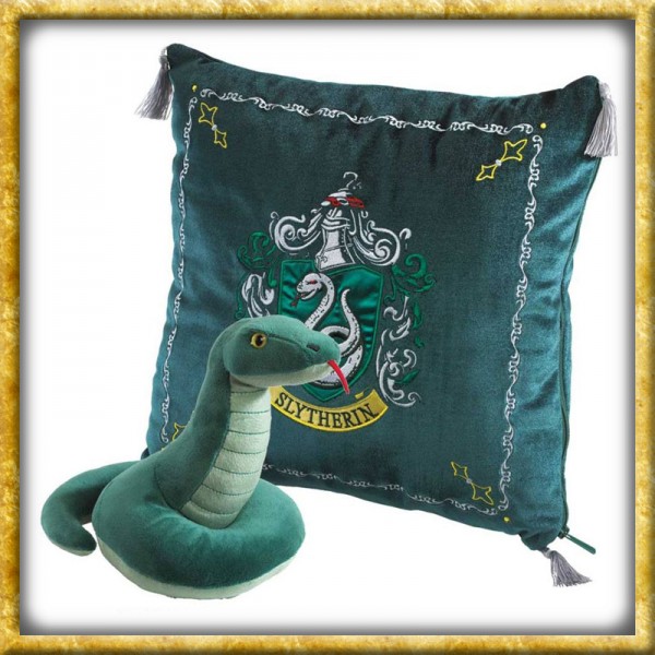 Harry Potter - Kissen mit Plüschtier Slytherin