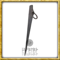 Geschmiedeter Zelthering mit Ring - ca. 28cm