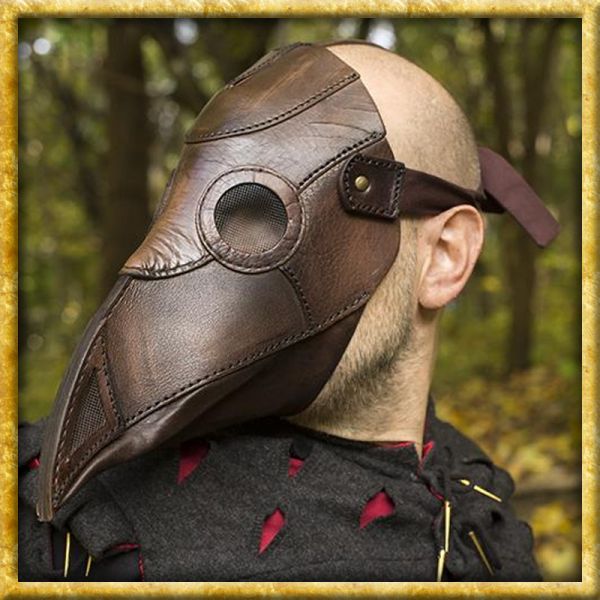 Pestmaske - Braun