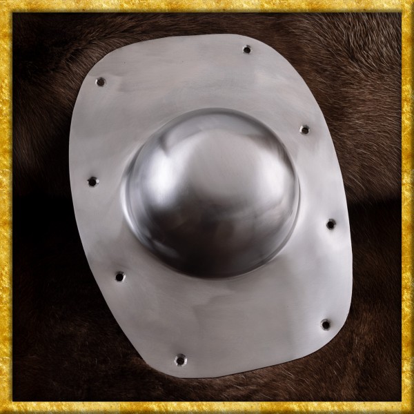 Ovaler römischer Schildbuckel Umbo aus Stahl