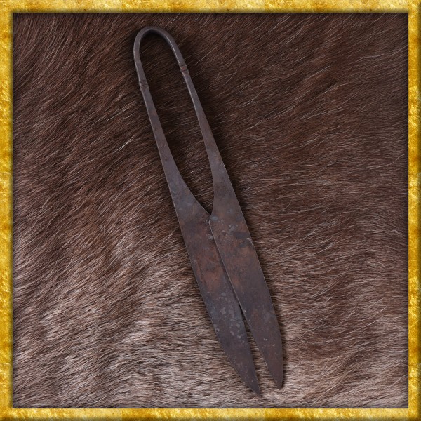 Mittelalterliche Bügelschere