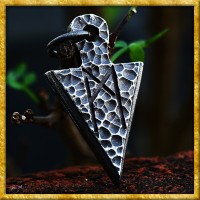 Wikinger Anhänger Speerspitze Rune Mannaz