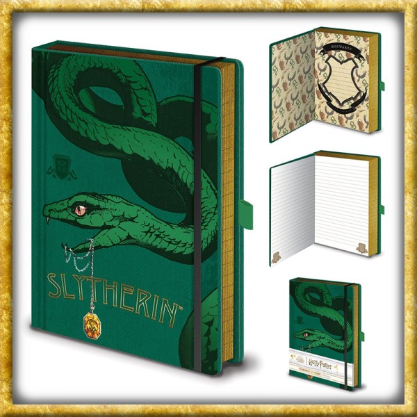 Harry Potter - Premium Notizbuch A5 Slytherin