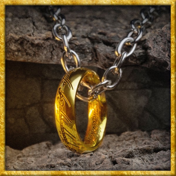 Herr der Ringe - Der Eine Ring mit Halskette