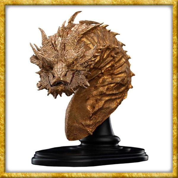 Der Hobbit - Statue Smaug der Goldene 36cm
