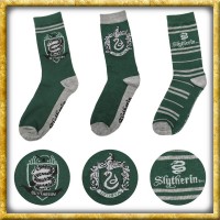 Harr Potter - Socken Slytherin 3er Pack