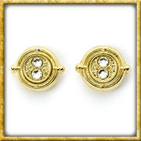 Harry Potter - Ohrstecker Zeitumkehrer Gold