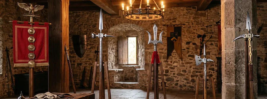 Mittelalter Stangenwaffen | Drachenhort