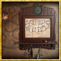 Der Hobbit - Schlüsselbrett Karte von Beutelsend