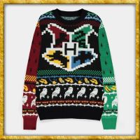 Harry Potter - Weihnachts-Pullover Hogwarts - M