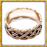 Nordmannen Ring aus Bronze