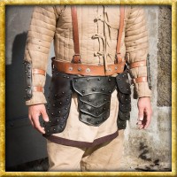 Beintaschen Warrior Epic Dark aus 1mm Stahl