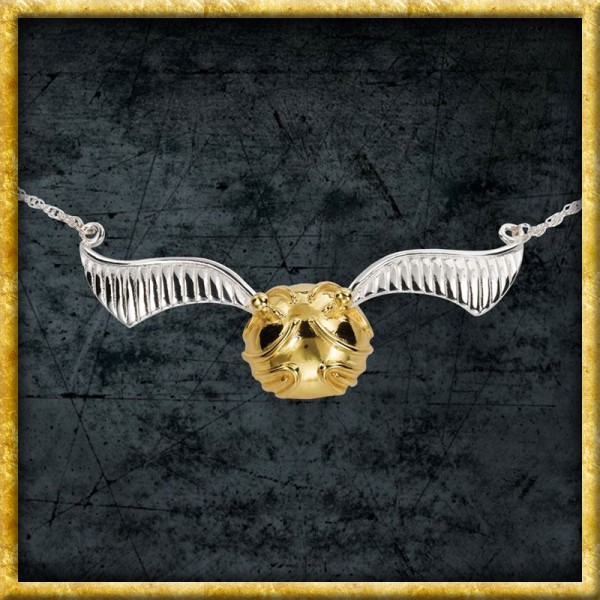 Harry Potter - Halskette mit Anhänger goldener Schnatz