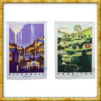 Herr der Ringe - Geschirrtuch 2er Pack Bruchtal und Auenland