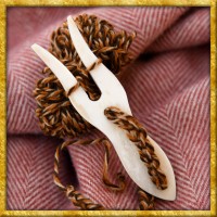 Strickgabel aus Knochen - 12cm