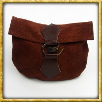 Gürteltasche mit Drachenschliesse - Braun