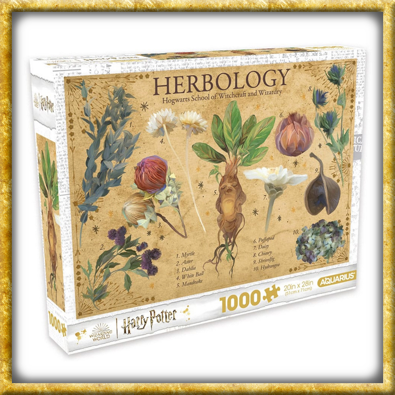 Harry Potter Herbology Spielkarten – Offizielles 54er Blatt Für Poker & Skat (Kartengröße Ca. 6x9 Cm)