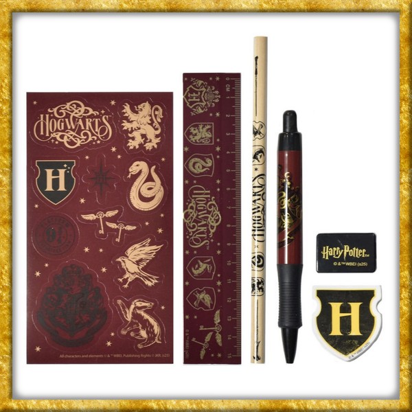 Harry Potter - Schreibset Hogwarts 6-Teilig