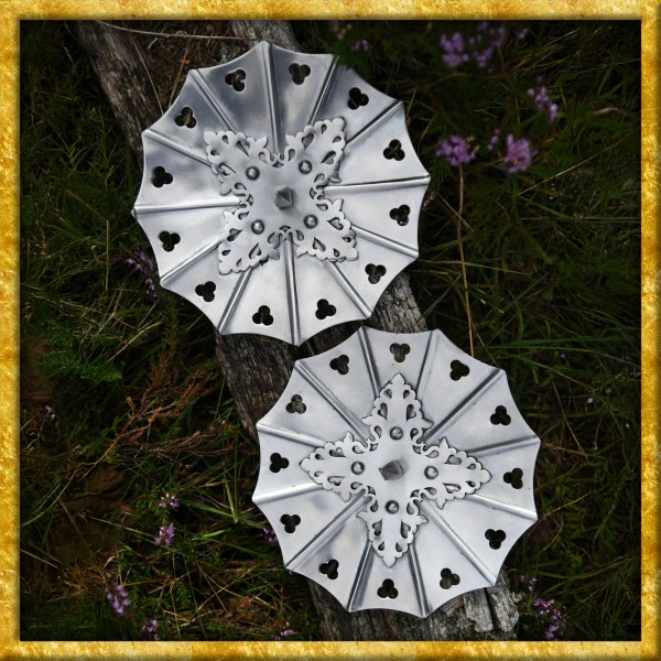 Gotische Schwebescheiben 15. Jahrhundert aus 1,6mm Stahl