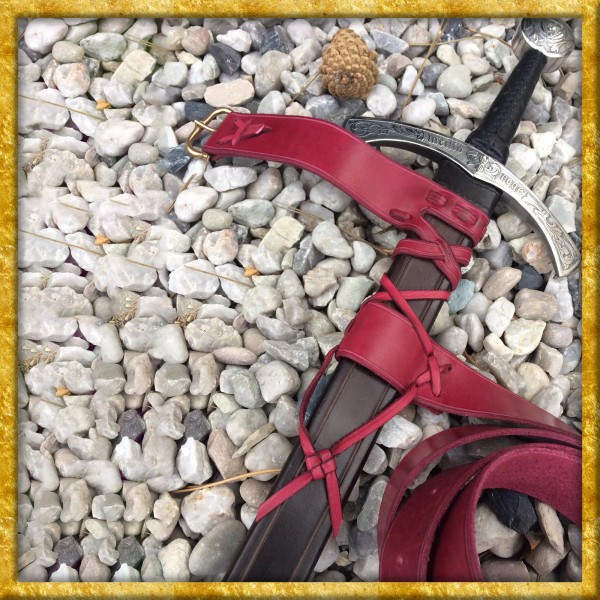 Schwertscheide Martel aus Leder nach Mass