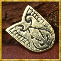 Wikinger Gürtelbeschlag aus Messing