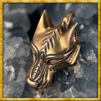 Nordischer Anhänger Warg - Bronze