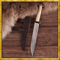 Frühmittelalterlicher Kurzsax mit Knochengriff