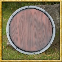 LARP Rundschild Ready for Battle - Holz
